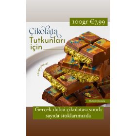 Dubai Chocolade 100 gr