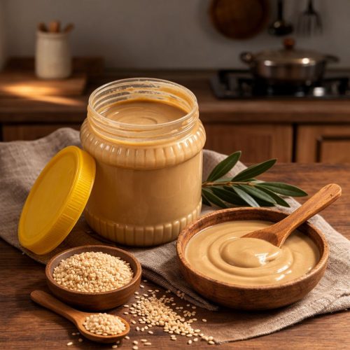 Unser 100 % natürliches und zusatzstofffreies Tahini 1 kg