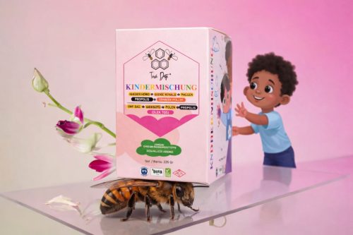 Kindermix 225 g (Rohhonig - Gelée Royale - Blütenpollen - Propolis)