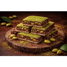 Antepfıstıklı çikolatalı baklava lokum 1 kg