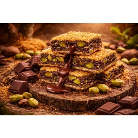 Kadayıflı Antep fıstıklı baklava lokum 1 kg 