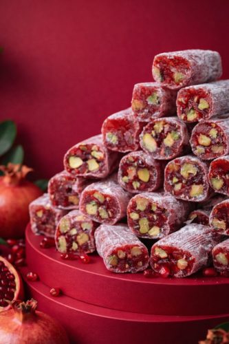 Narlı Antep Fıstıklı  Fitil Lokum 500 gr