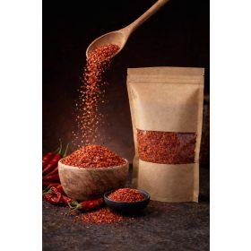 Doğal ve Katkısız Tatlı Antep İpek Pul Biber  500 gr