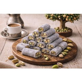 Antep fıstıklı sade fitilli lokum 1kg 